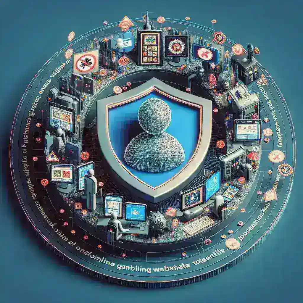 "Kominfo blocks hundreds of AI-based online gambling websites targeting teenagers - graphic illustrating the crackdown on illicit online activities."