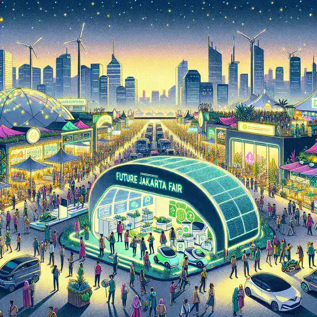 "Jakarta Fair 2025 showcases innovative green technology solutions from local startups, highlighting eco-friendly advancements in sustainability."